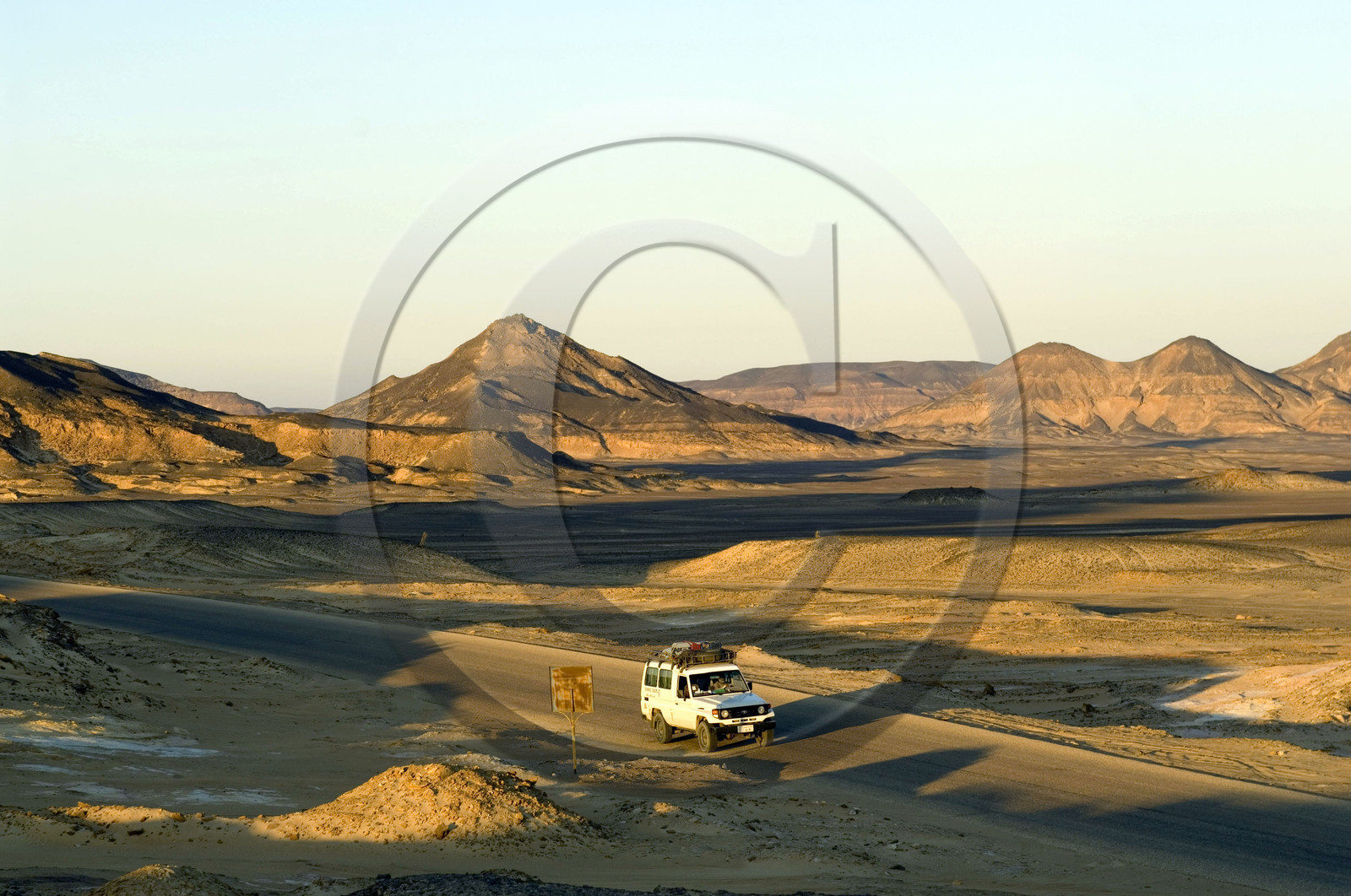 Egypte, désert libyque