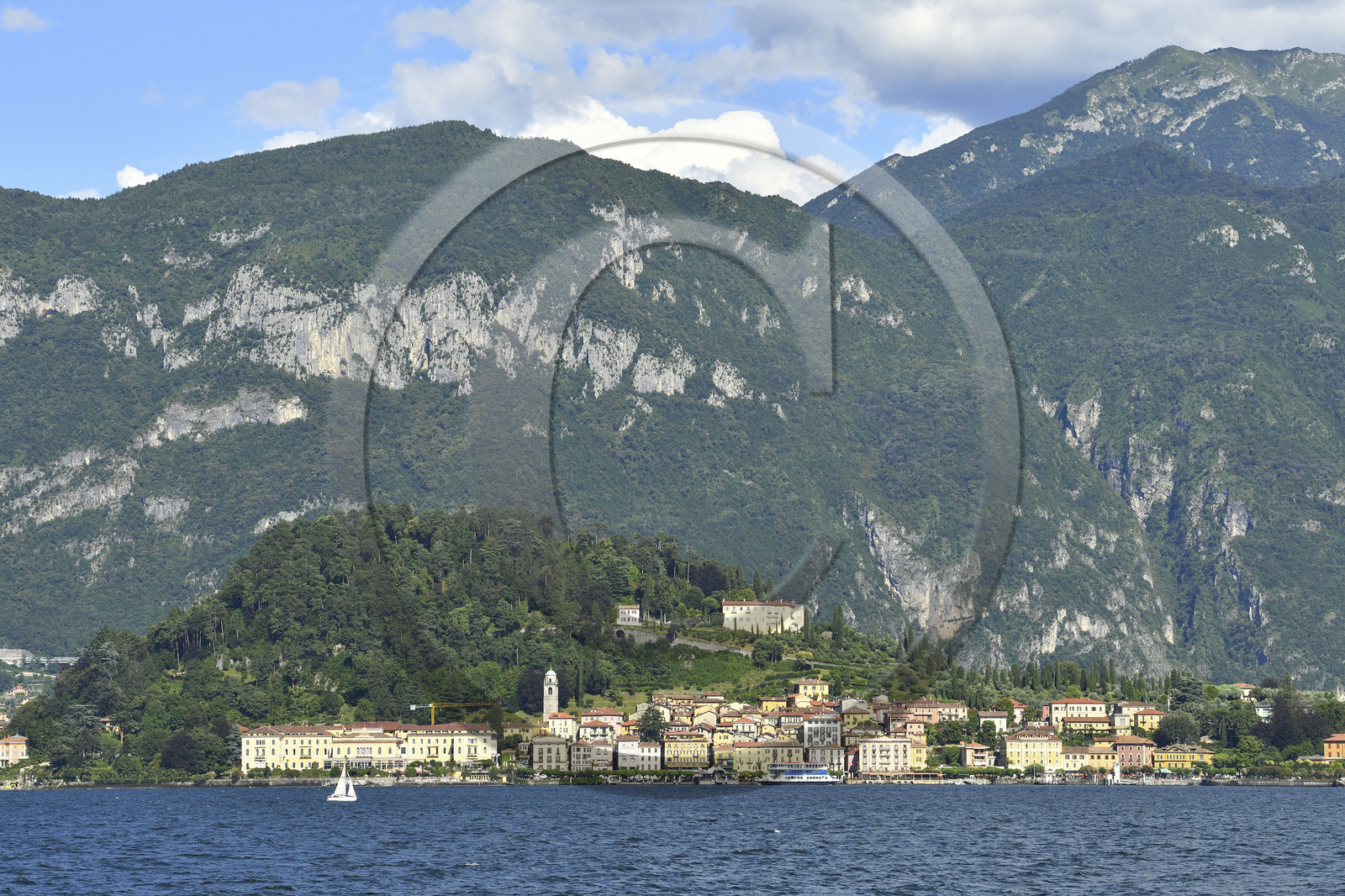 Italie lombardie lac come village bellagio