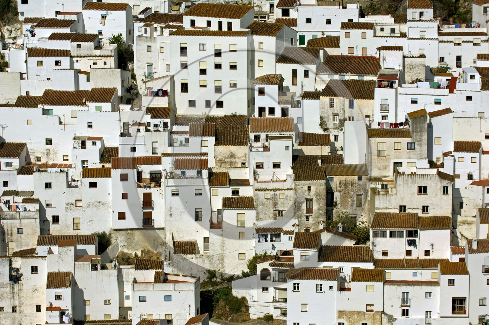 Casares, white village of Andalucia, Spain