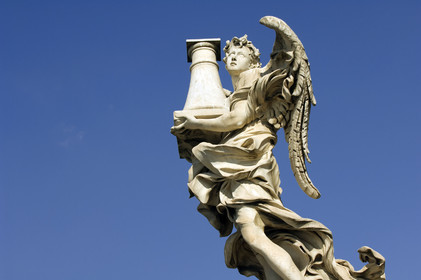 Ponte Sant' Angelo, (pont Saint-Ange), Rome, Italie