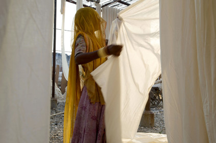 Inde, sari