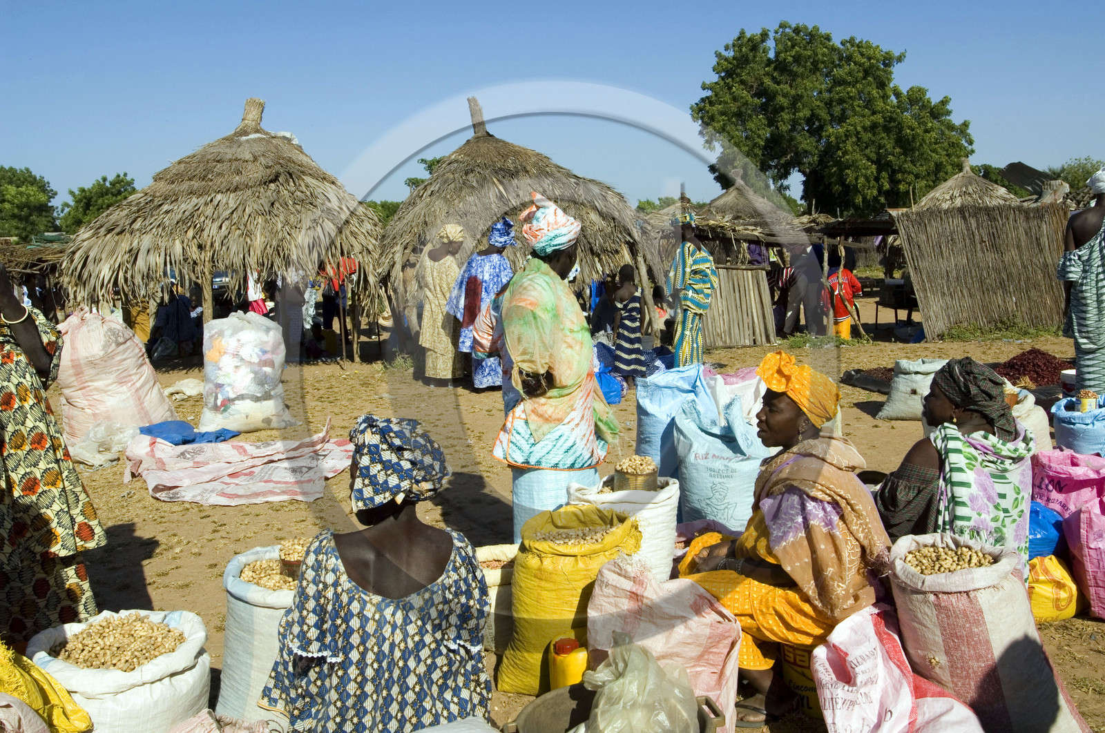 Marché de Gueguenne, Sénégal