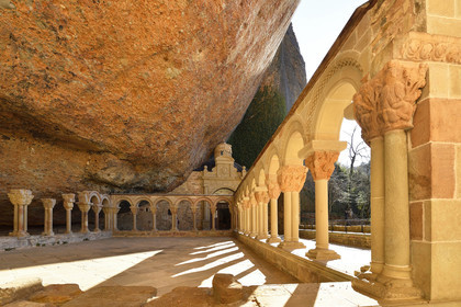 Espagne aragon jaca ermitage rupestre cloitre