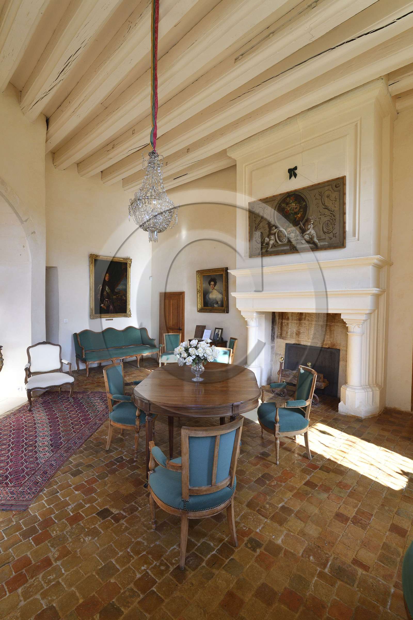 France charente rochefoucauld chateau surplombant tardoire