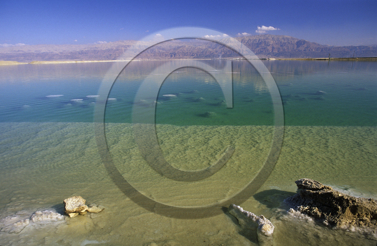 Mer morte.Israel