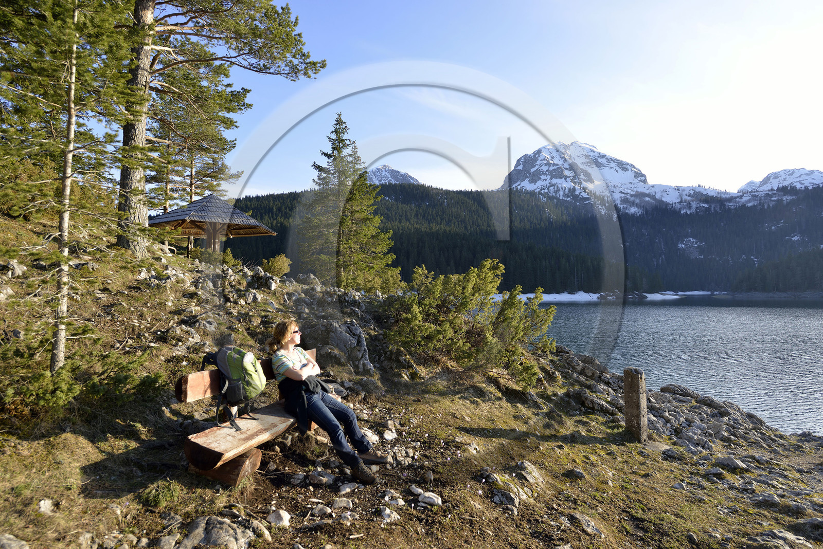 Montenegor, lac noir