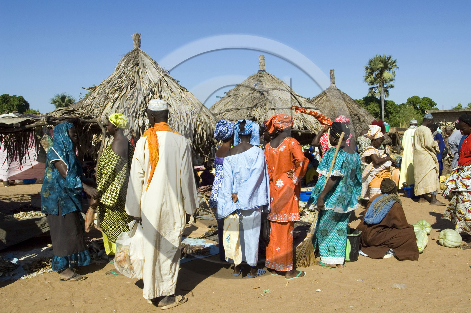 Marché de Gueguenne, Sénégal