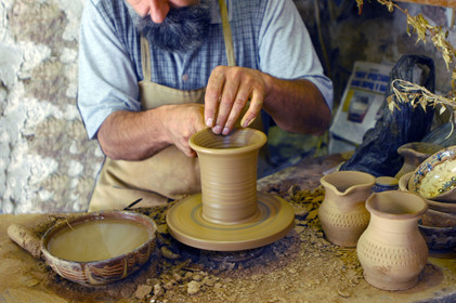 Pottery in Plovdiv, Bulgaria