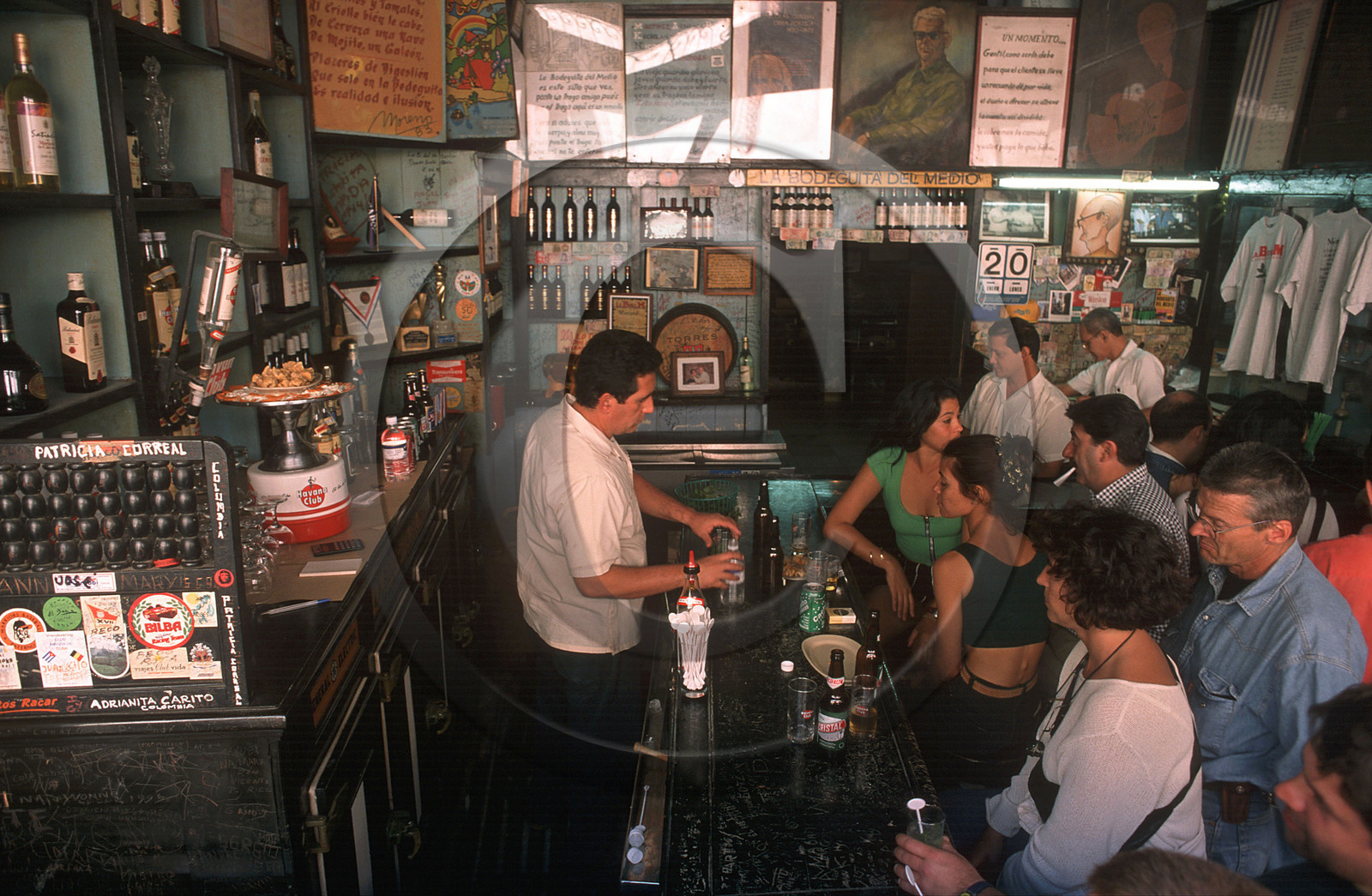 LA BODEGUITA DEL MEDIO LA HAVANNE CUBA