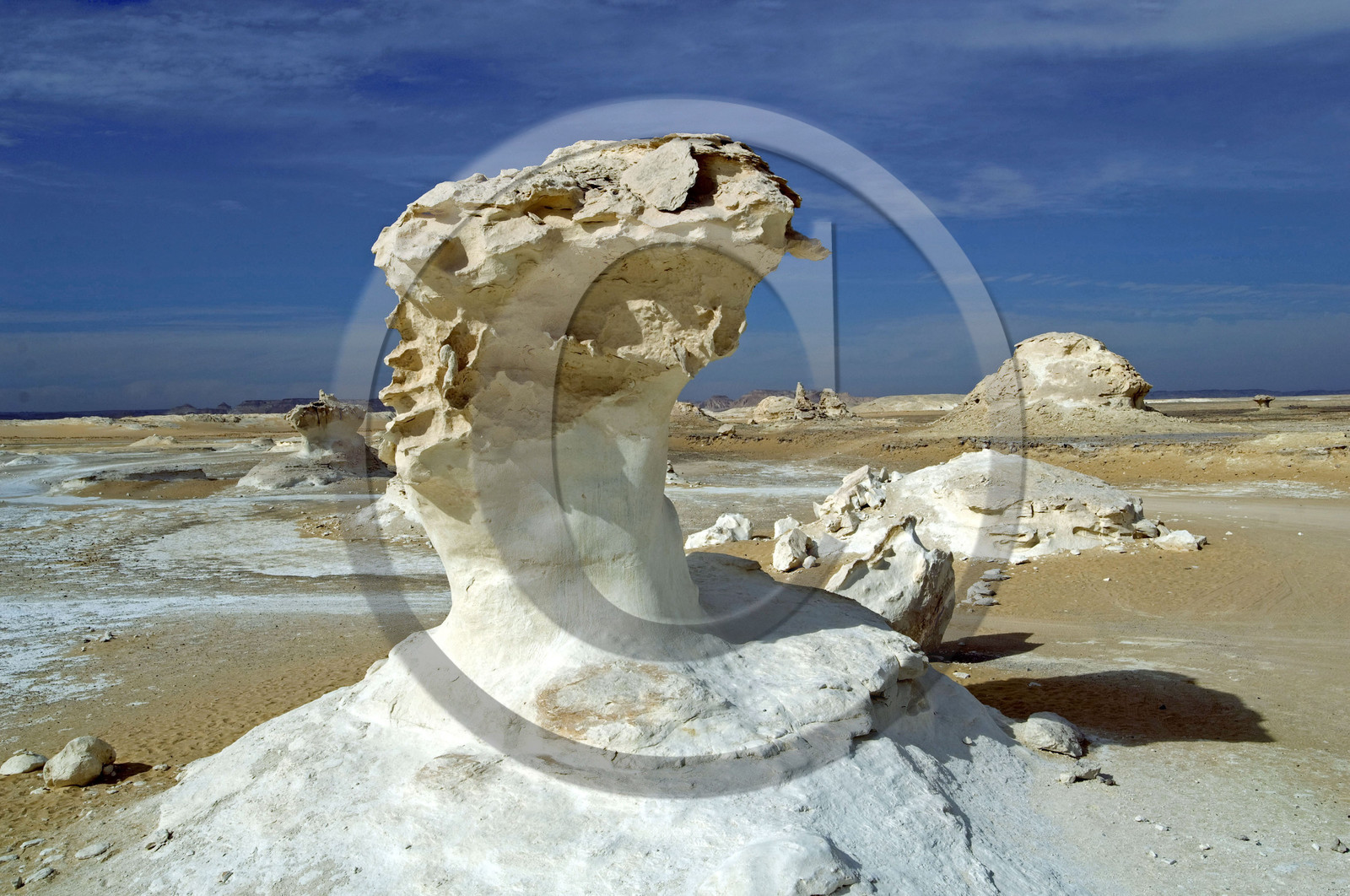 Egypte, désert blanc