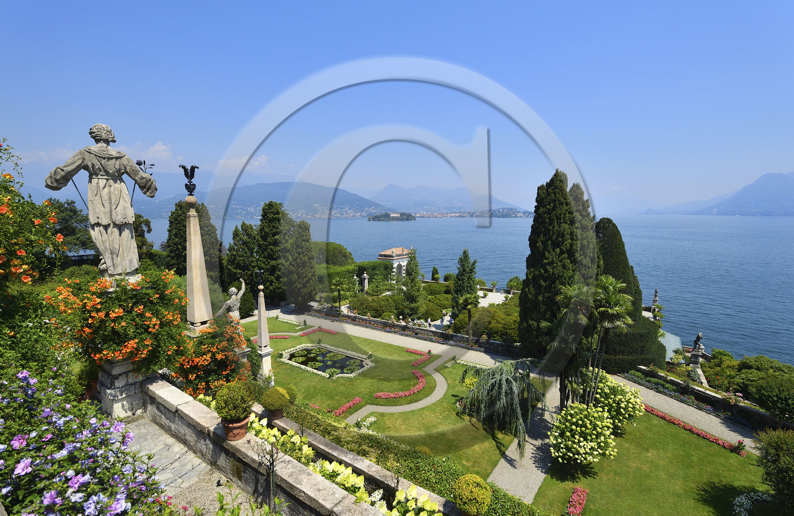 Italie piemont lac majeur lago maggiore