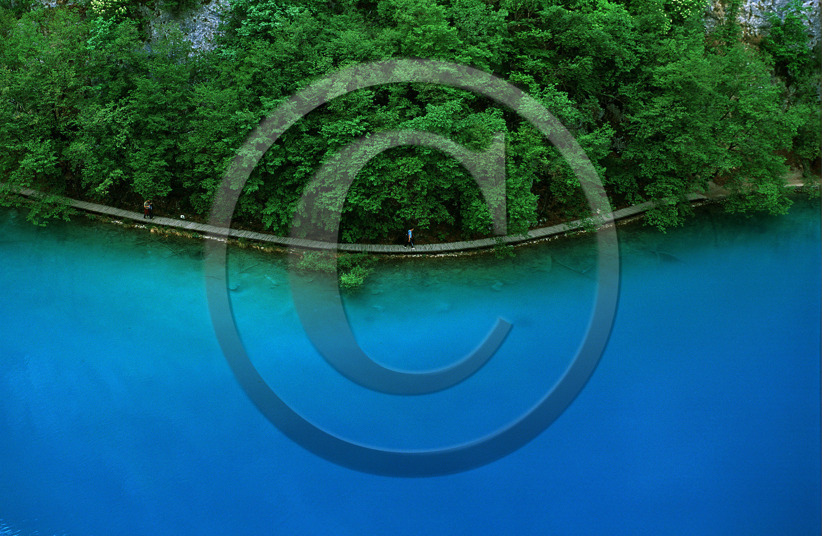 PARC NATIONAL DE PLITVICE. CROATIE