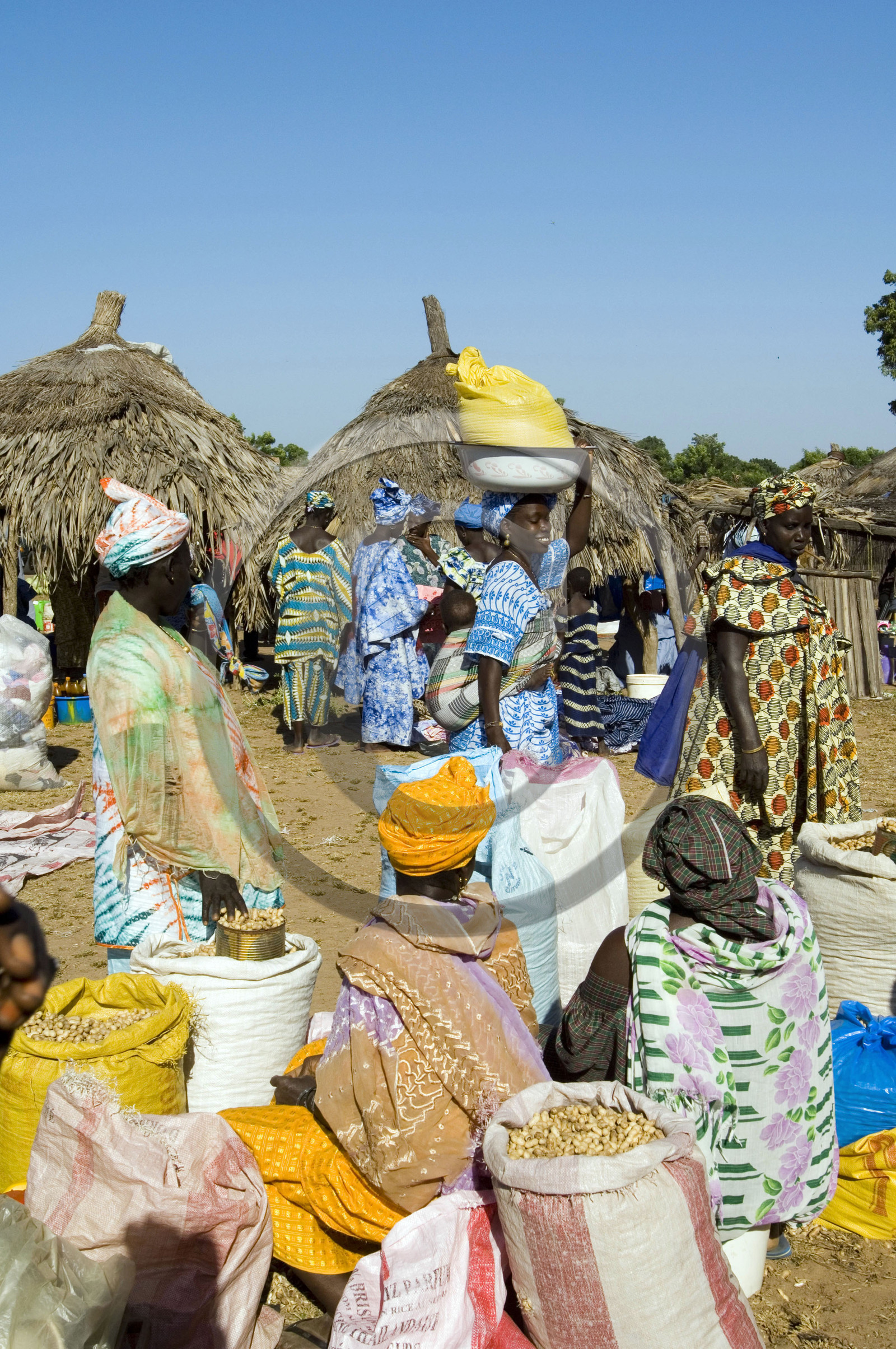 Marché de Gueguenne, Sénégal