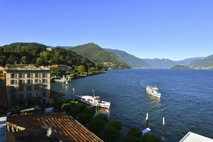 Italie lombardie lac come village bellagio