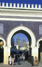 MAROC   FES.PORTE BAB BOU JELOUD