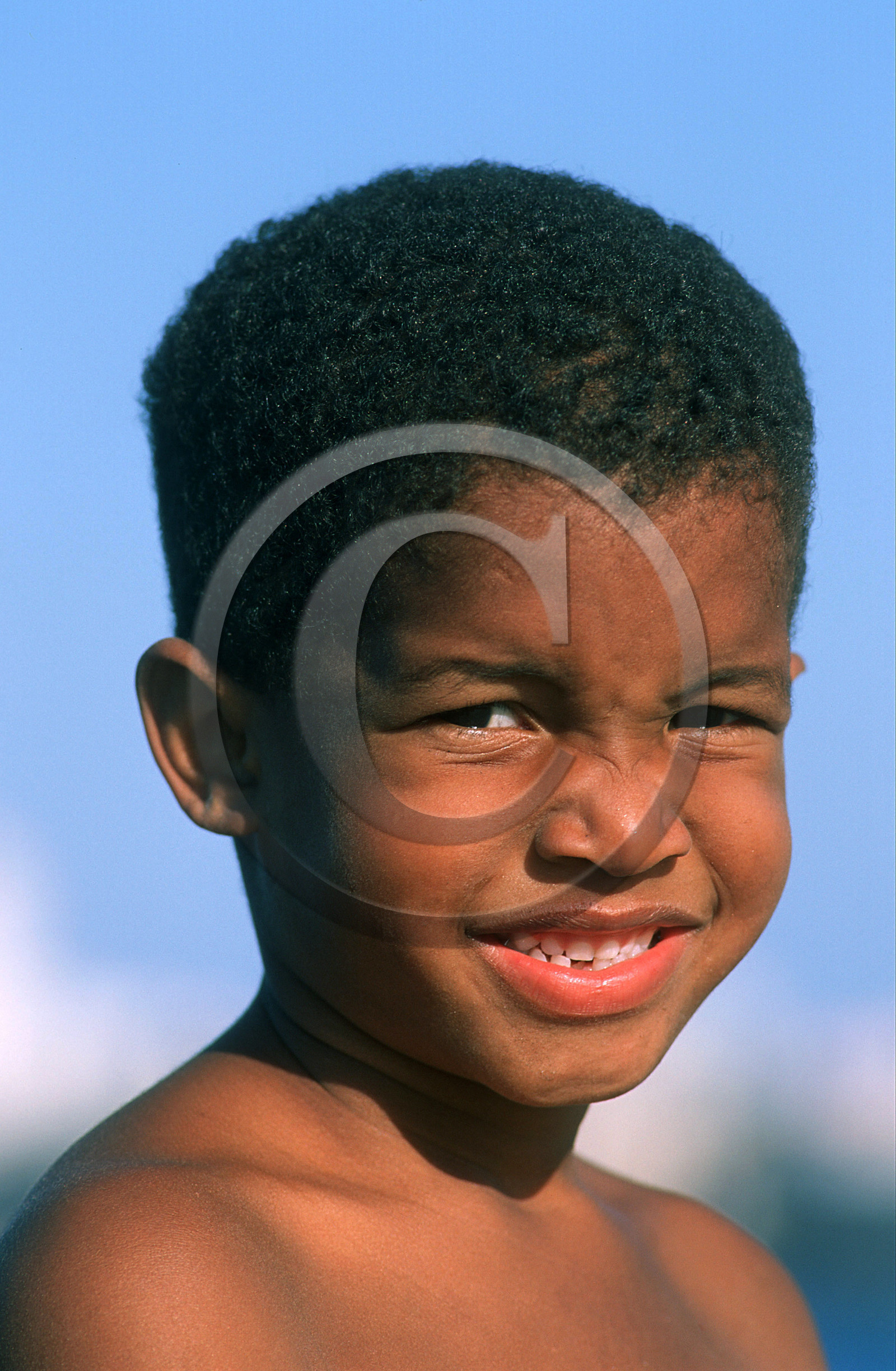 PORTRAIT D'UN JEUNE GARCON.CUBA