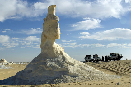 Egypte, désert blanc