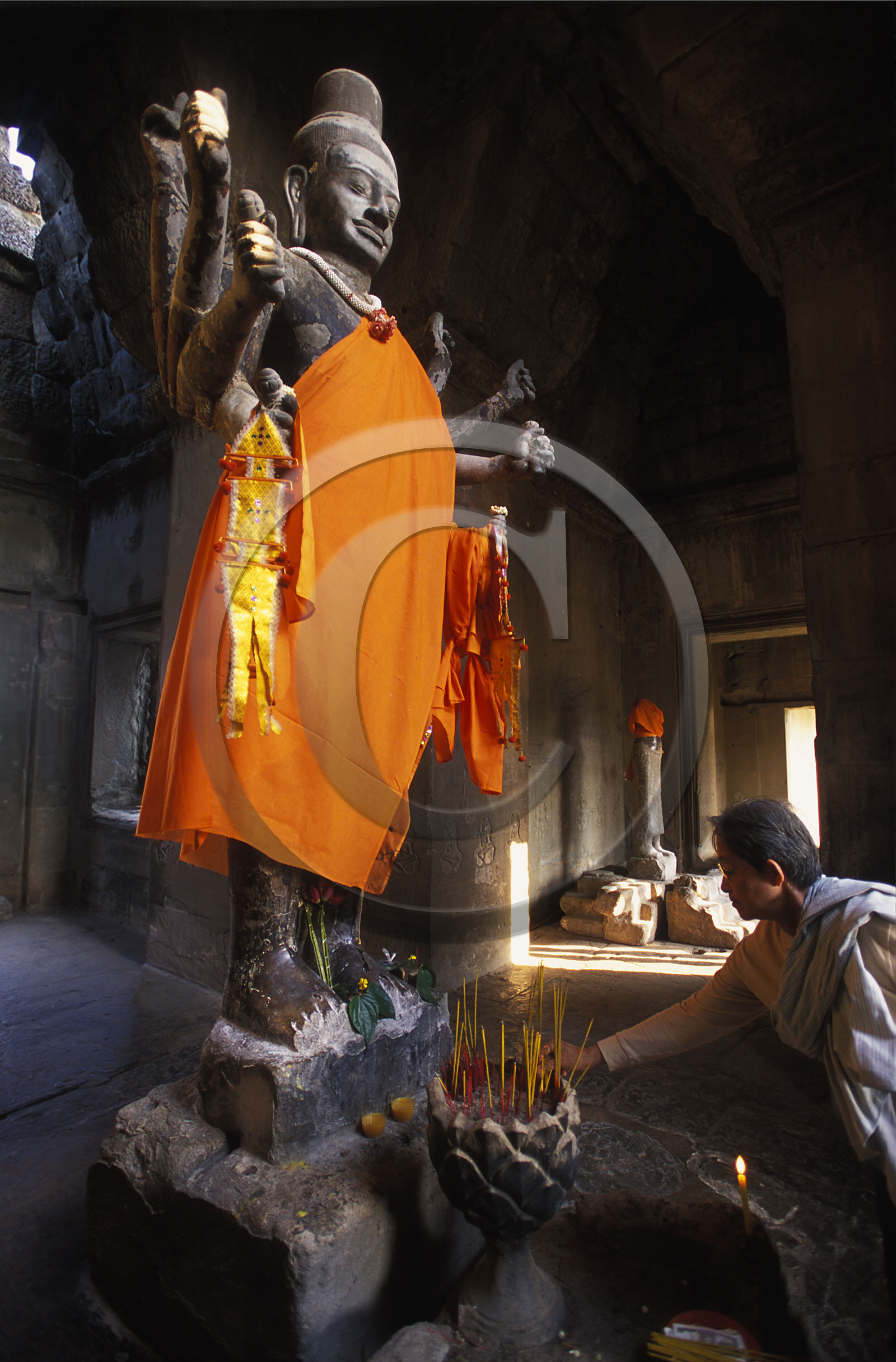 Angkor. Cambodge