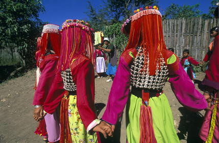 THAILANDE   VILLAGE DU NORD.MINORITÉ LISU