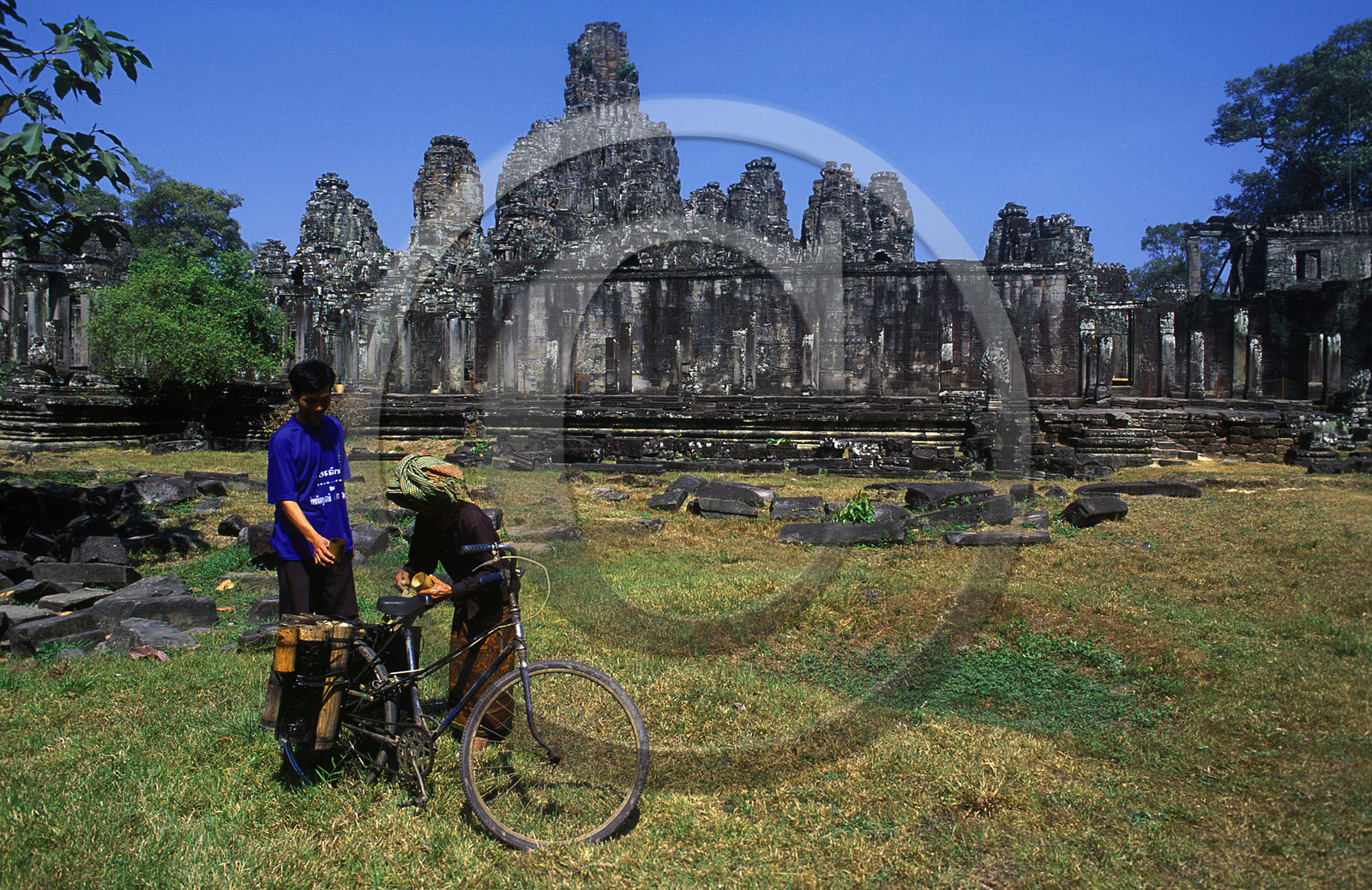 Angkor. Cambodge