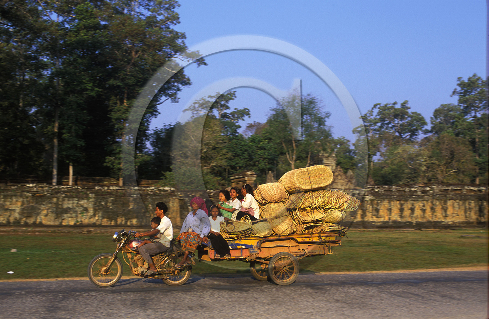 Angkor. Cambodge